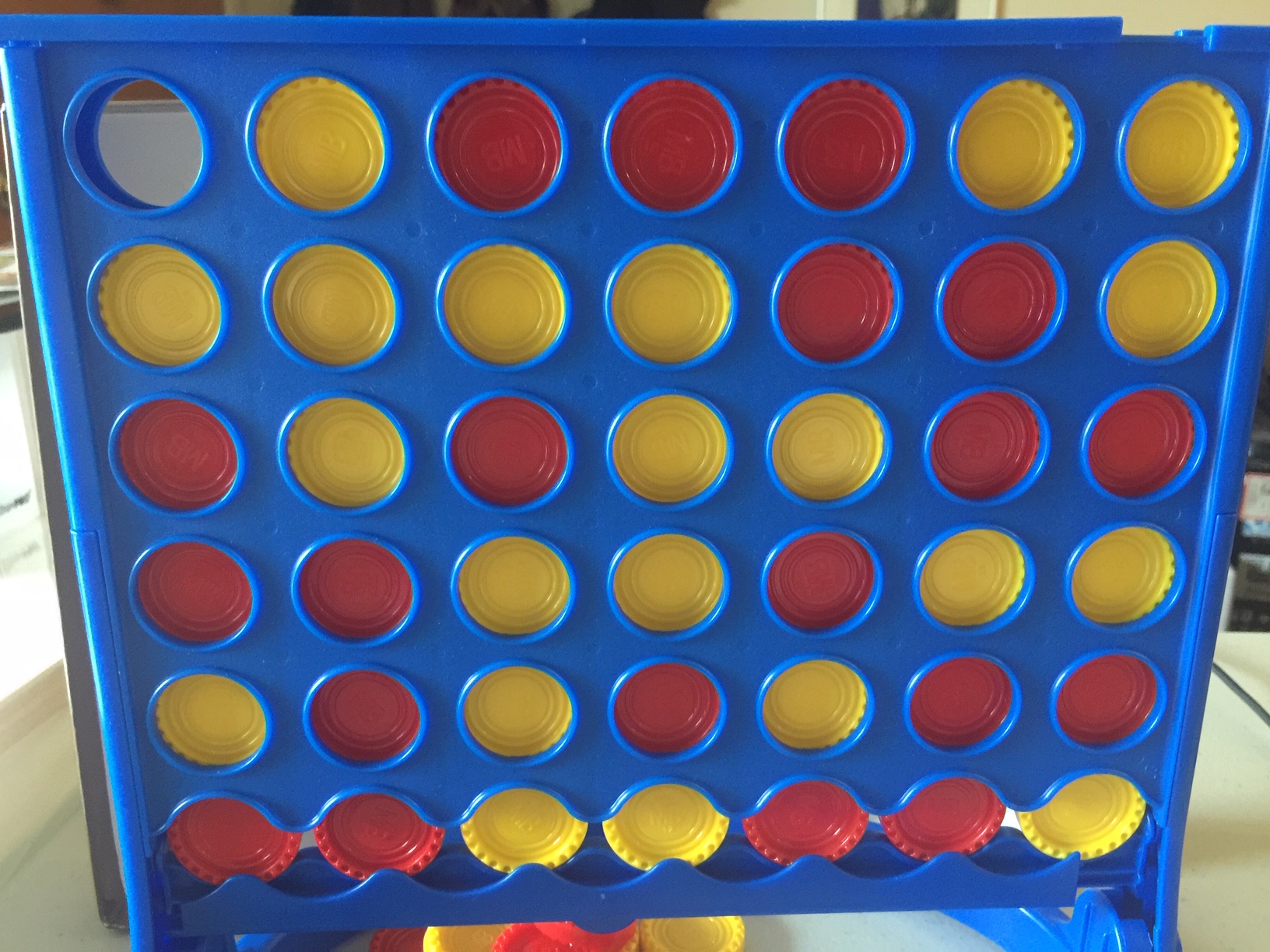 Connect Four 41 placed