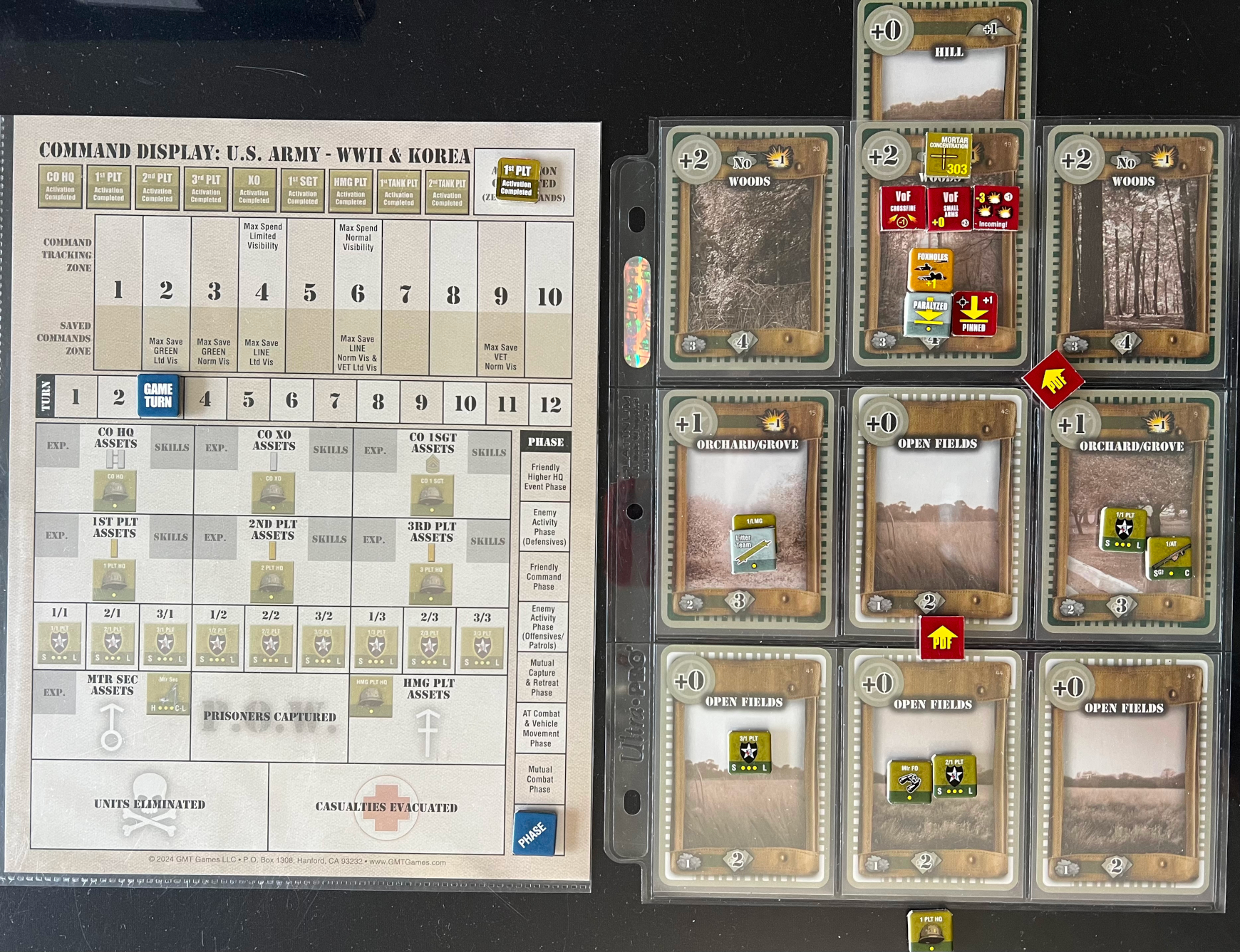 Platoon assault, run 2, turn 3