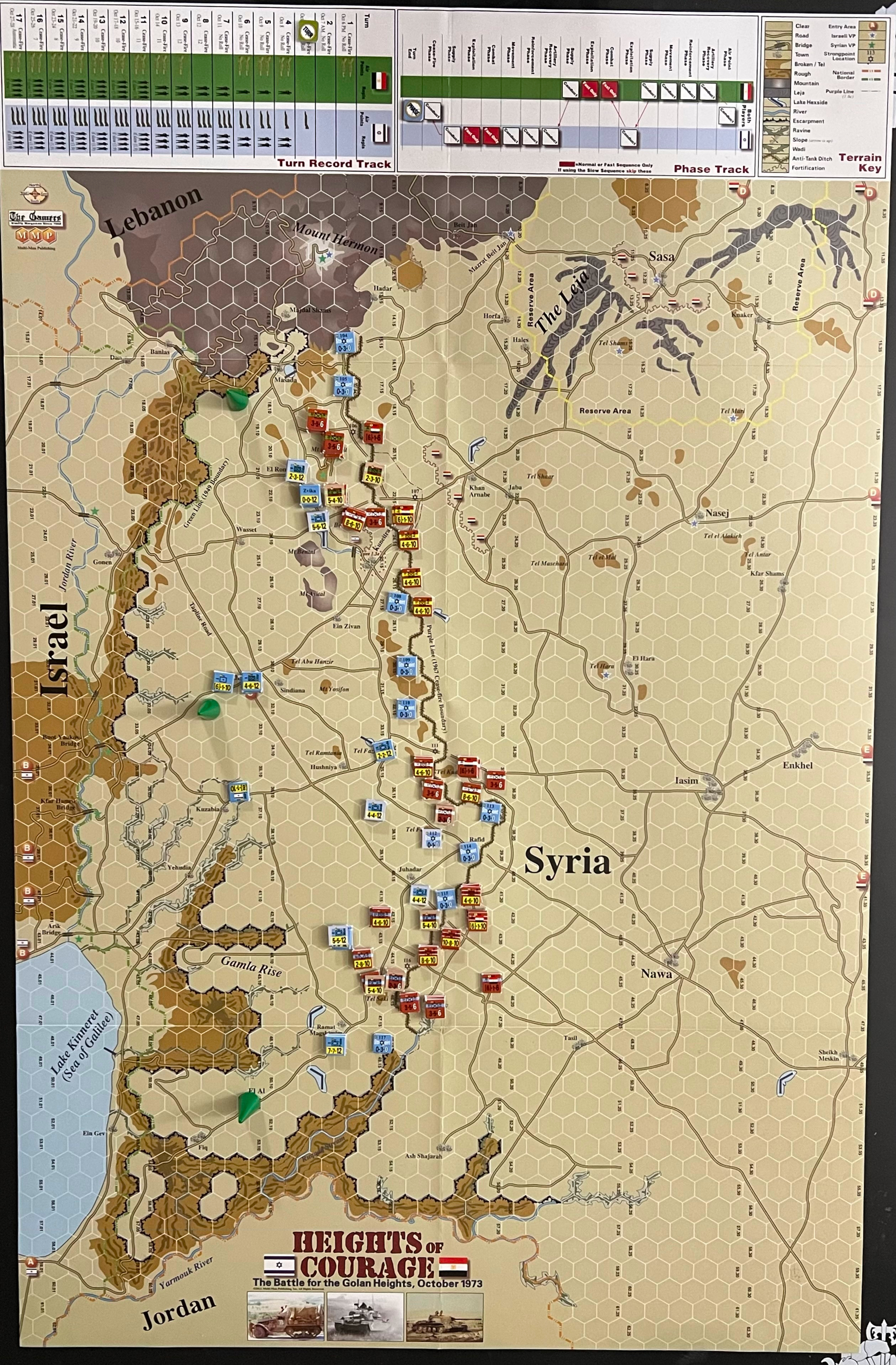 Heights of Courage, end of Turn 2