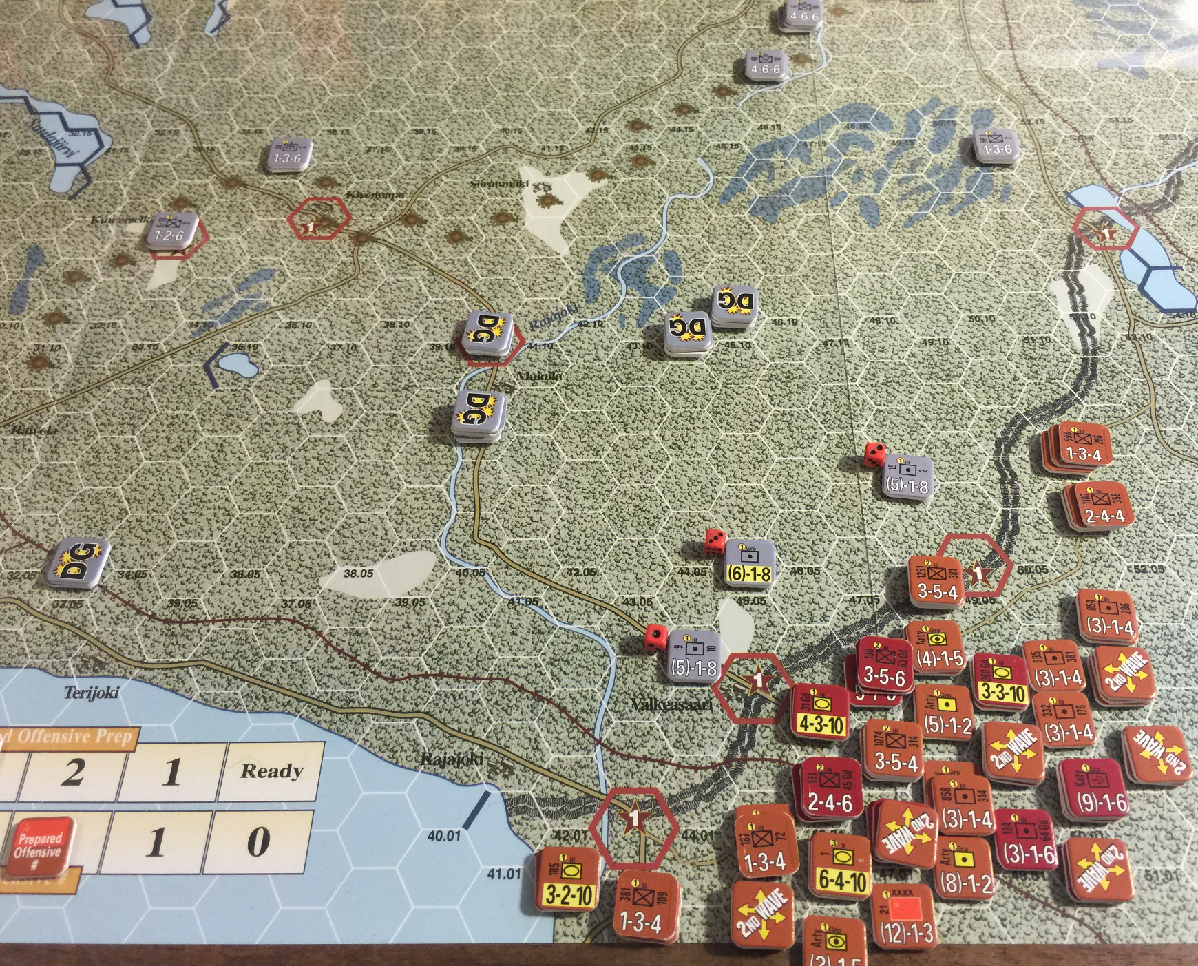 Finns blundered, left their artillery exposed to Soviet
exploitation