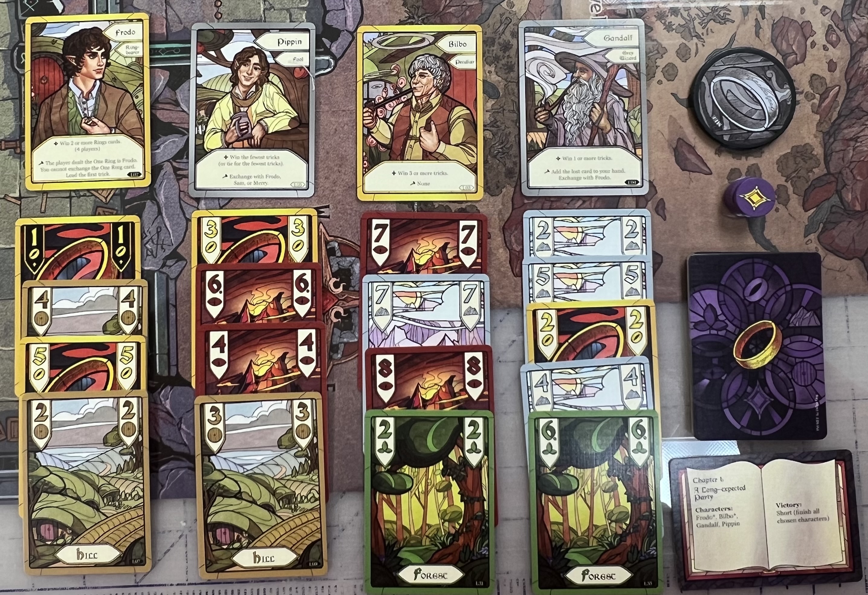 Chapter 1 Game 1 LotR Trick taking