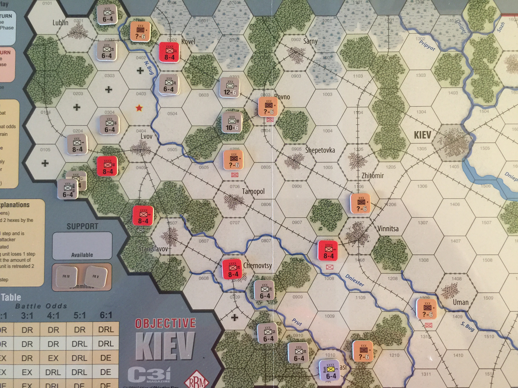 Objective Kiev Turn 1
Breakthrough