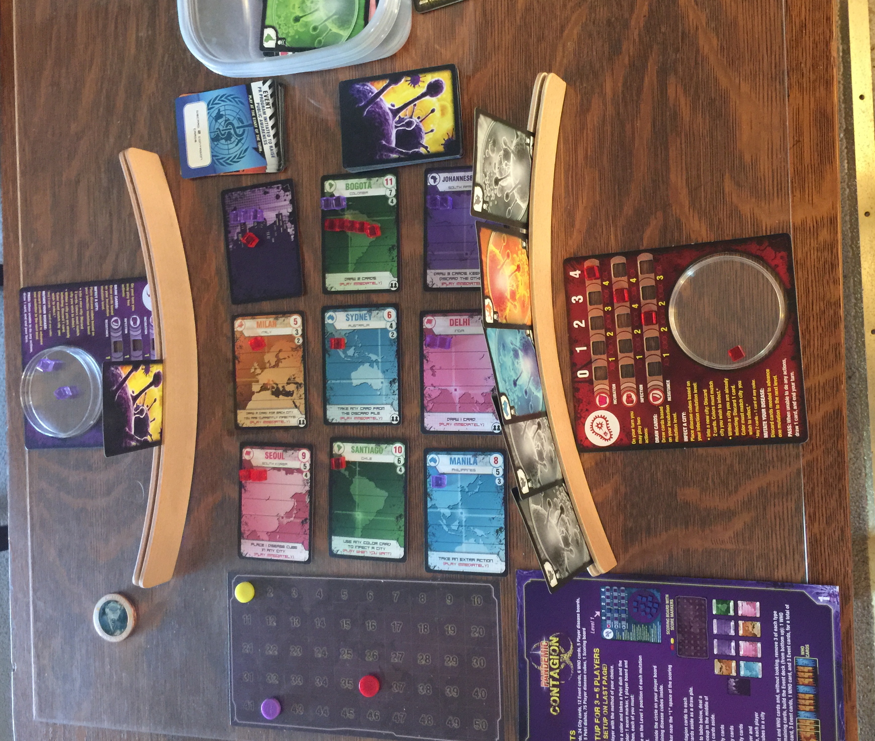 Pandemic: Contagion Game 1