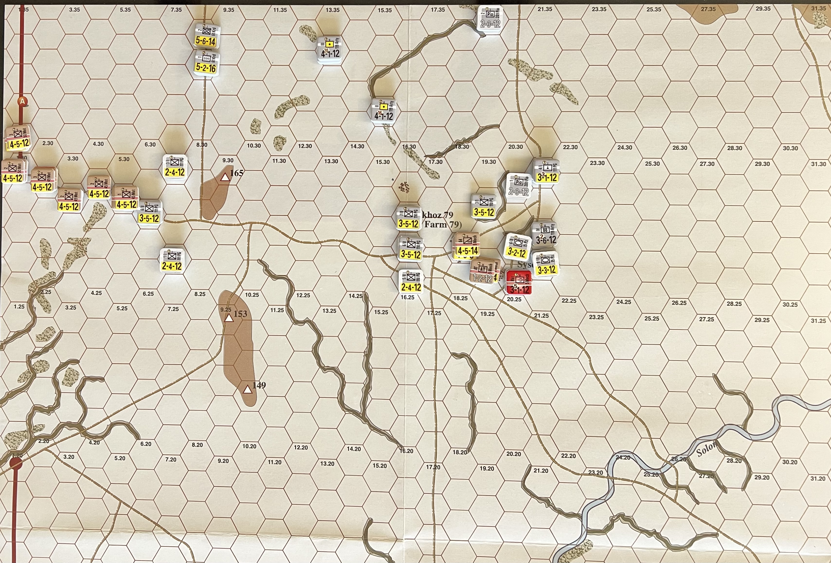 Turn 1 Balck scenario