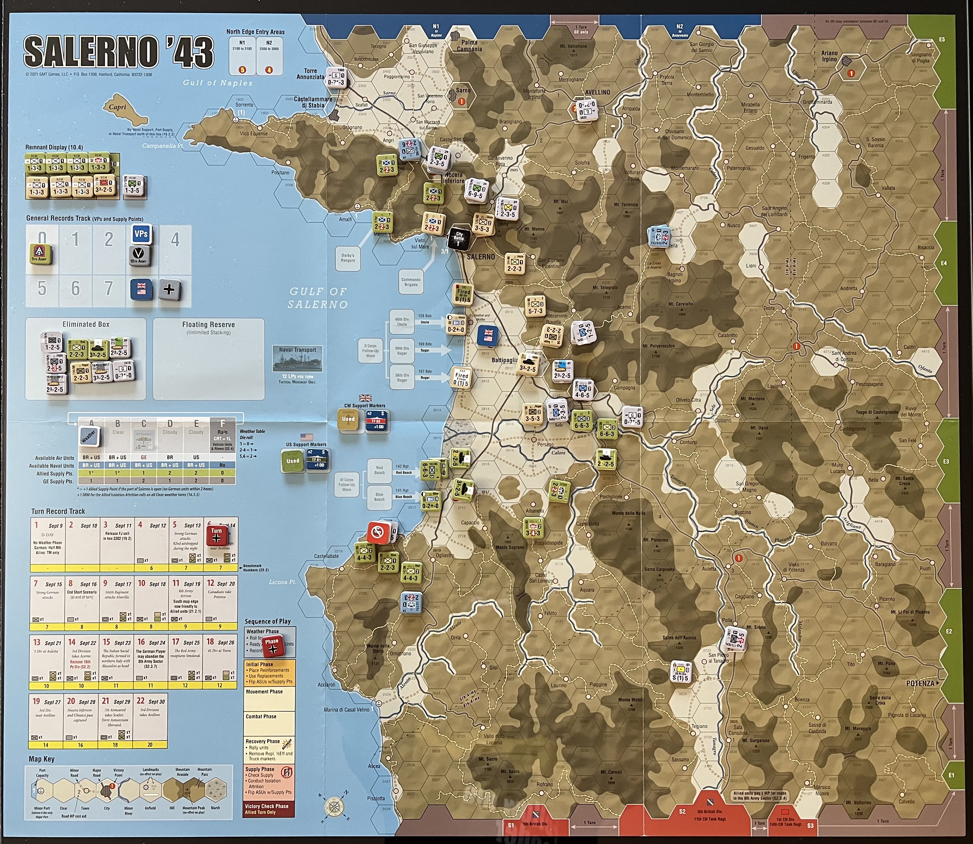 Salern '43 game 1 end of turn 6