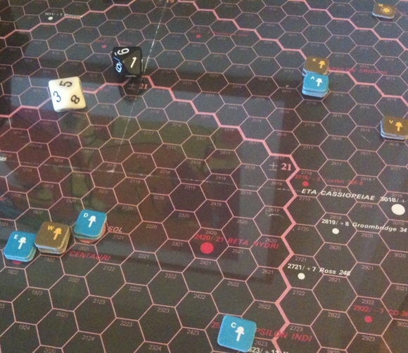 Situation at the end of Turn
3