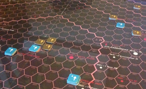 Situation at the end of Turn
1