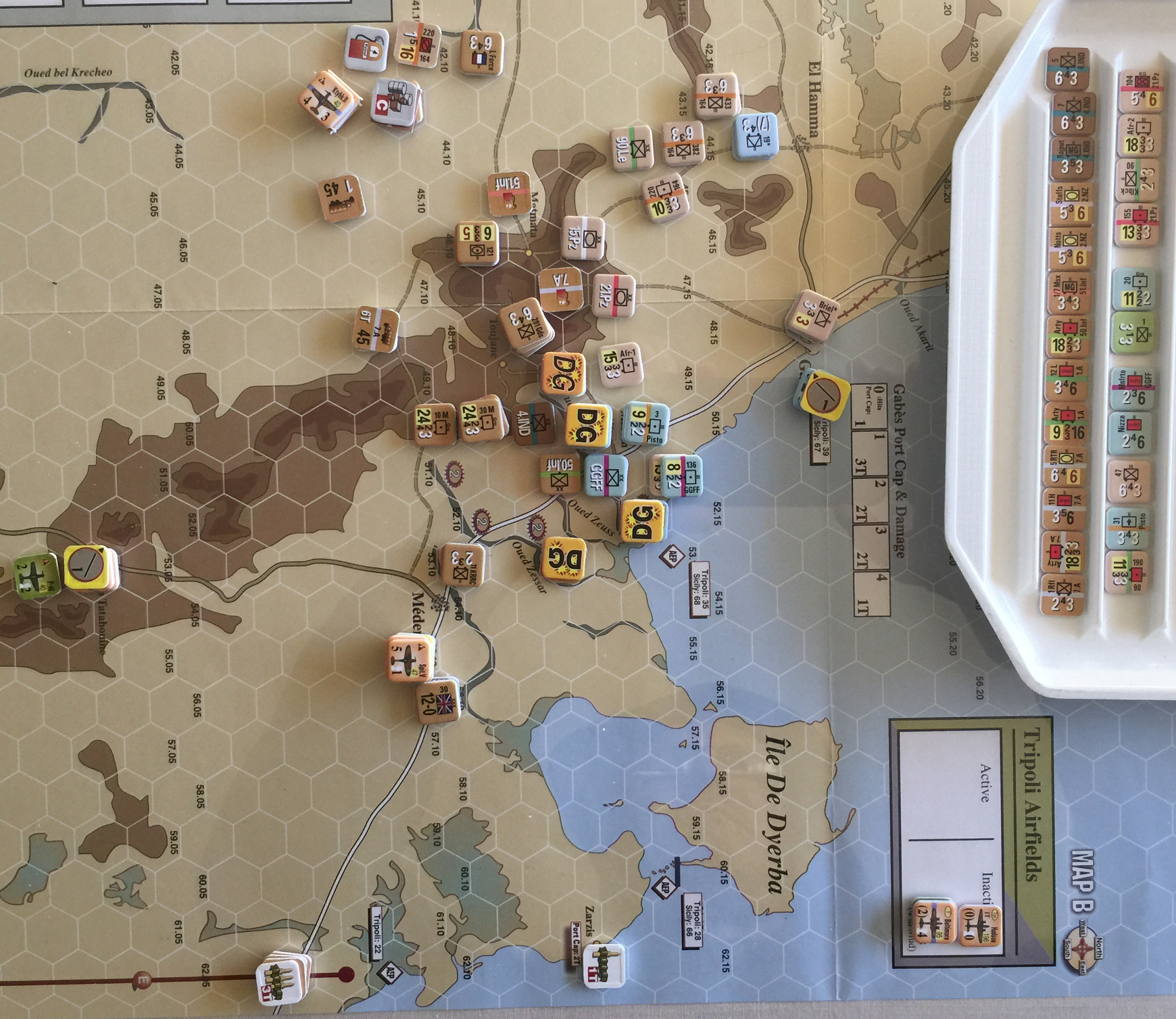 Tunisia II Mareth Line end of game