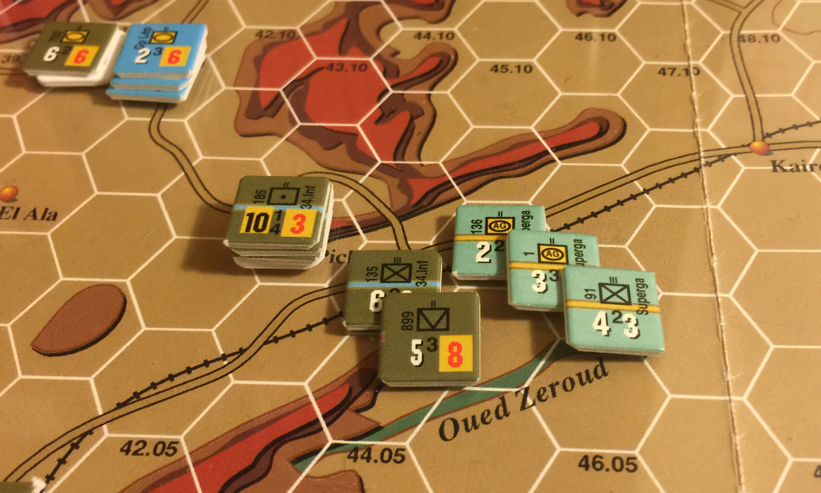 Superga attempts to overrun 34th Inf.